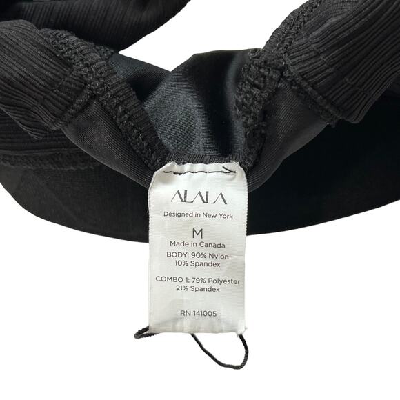 ALALA Kea Reversible Sports Bra in Black Size S - Picture 3 of 4